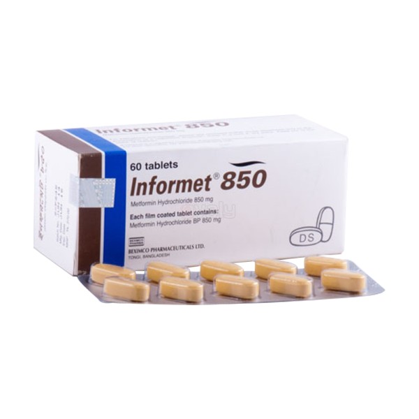 Informet 850 mg Tablet in Bangladesh,Informet 850 mg Tablet price , usage of Informet 850 mg Tablet
