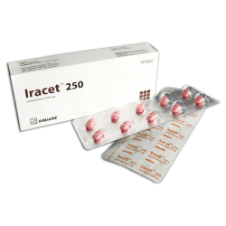 Iracet 250 mg Tablet, 1 strip