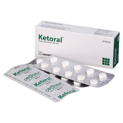 Ketoral 200 mg Tablet, 1 strip