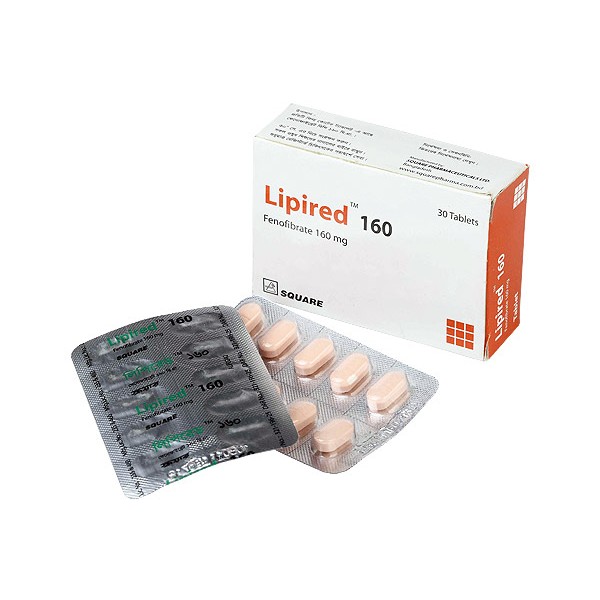 LIPIRED 160 Tab. in Bangladesh,LIPIRED 160 Tab. price , usage of LIPIRED 160 Tab.