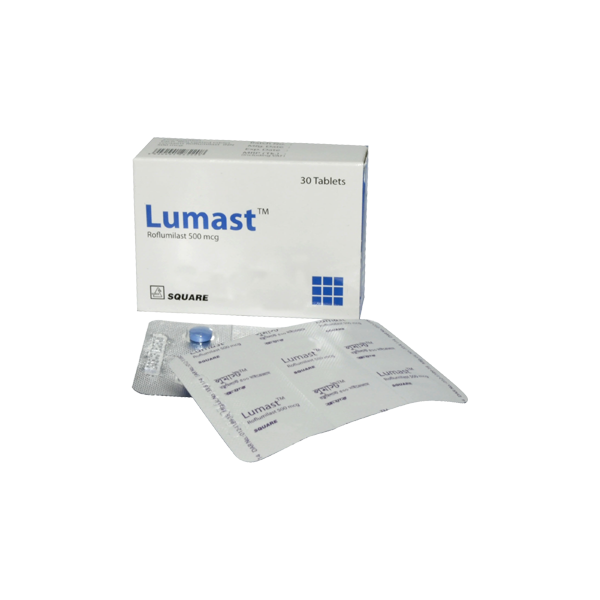 LUMAST 500mcg Tab 30's pack