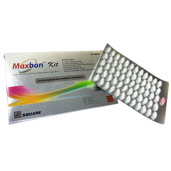 Maxbon Kit 150/400 mg Tablet 61's pack