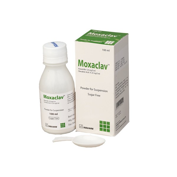 Moxaclav Susp 100 ml in Bangladesh,Moxaclav Susp 100 ml price , usage of Moxaclav Susp 100 ml