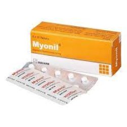 Myonil 50 mg Tablet, 1 strip