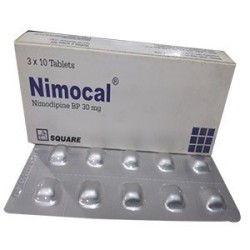 NIMOCAL 30 mg Tab, 1 strip NIMOCAL 30 mg Tab, 1 strip