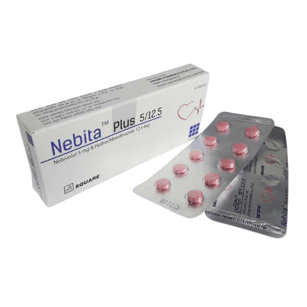 Nebita Plus 5/12.5 mg Tablet, 1 strip Nebita Plus 5/12.5 mg Tablet, 1 strip