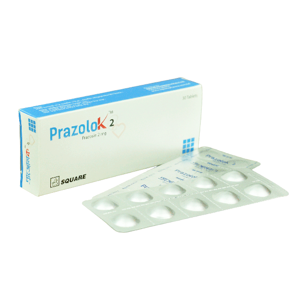 Prazolok 2 mg Tablet, 1 strip