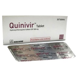 Quinivir 200 mg Tablet, 1 strip