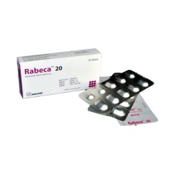 RABECA 20mg Tab 50's pack RABECA 20mg Tab 50's pack