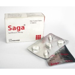 SAGA 200 mg Tab 15's pack