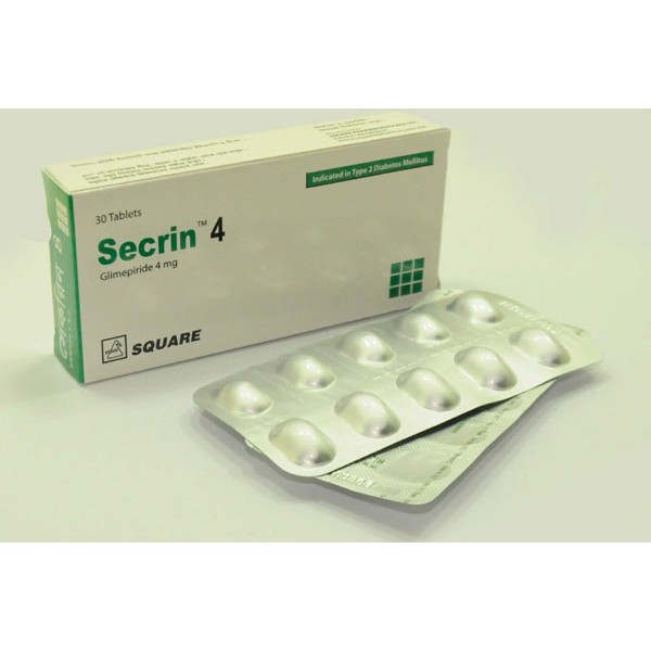 SECRIN 4mg Tab. in Bangladesh,SECRIN 4mg Tab. price , usage of SECRIN 4mg Tab.