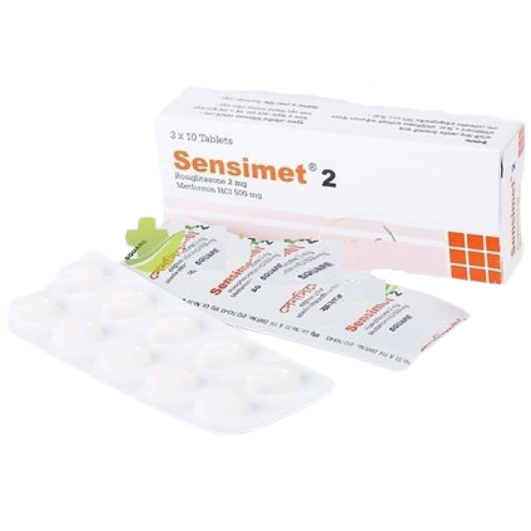 SENSIMET 2 Tab. in Bangladesh,SENSIMET 2 Tab. price , usage of SENSIMET 2 Tab.