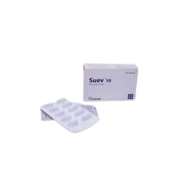 SUEV 10 mg Cap, 1 strip