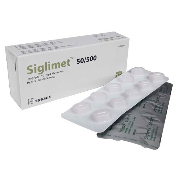 SIGLIMET 50/500 Tab. in Bangladesh,SIGLIMET 50/500 Tab. price , usage of SIGLIMET 50/500 Tab.
