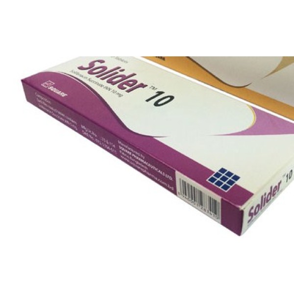 Solider 10 Tablet, 21175, Solifenacin Succinate