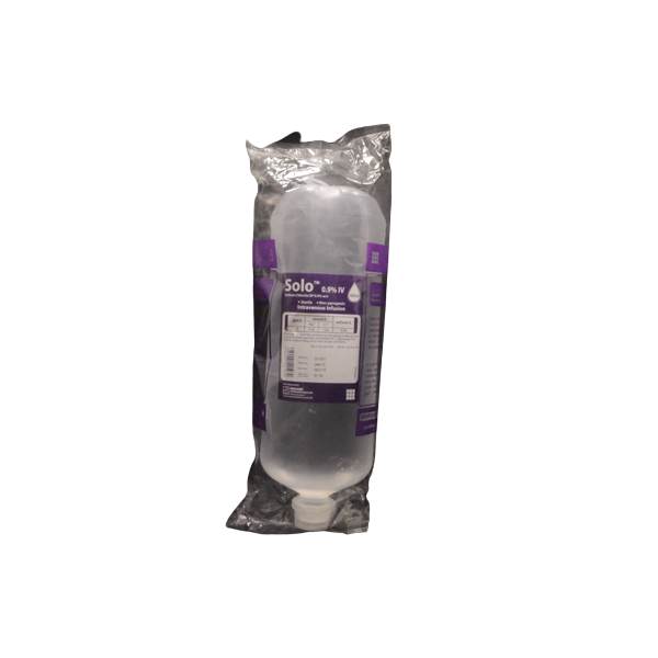 Solo 0.9% IV Infusion 1000 ml bag
