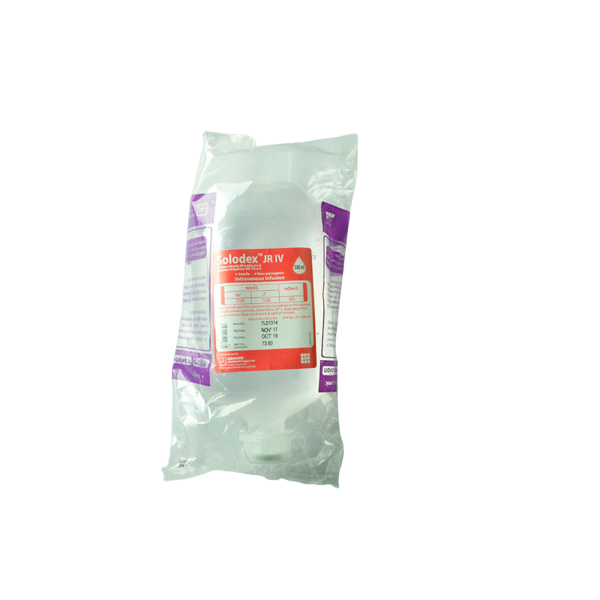 Solodex JR IV Infusion 500 ml bag