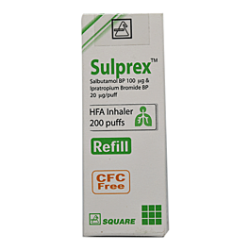 Sulprex (100 mcg+20 mcg)/puff MDI Sulprex (100 mcg+20 mcg)/puff MDI