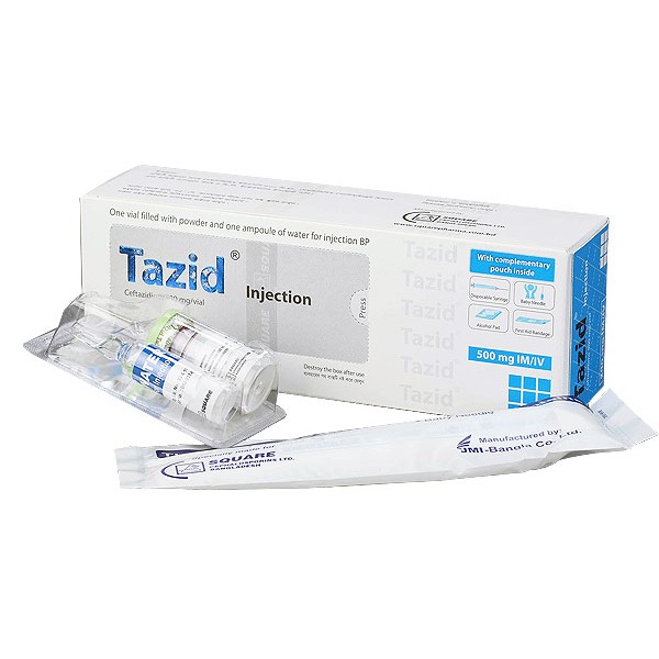 Tazid 500 mg Inj IV/IM in Bangladesh,Tazid 500 mg Inj IV/IM price , usage of Tazid 500 mg Inj IV/IM