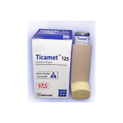 Ticamet (25 mcg+125 mcg)/puff MDI Ticamet (25 mcg+125 mcg)/puff MDI