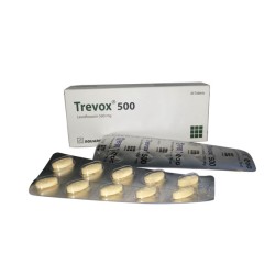 Trevox 500 mg Tablet, 1 Strip