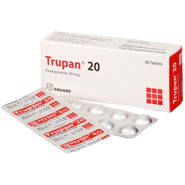 Trupan 20 mg Tab