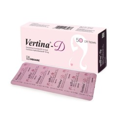 Vertina D 10 mg+10 mg Tablet