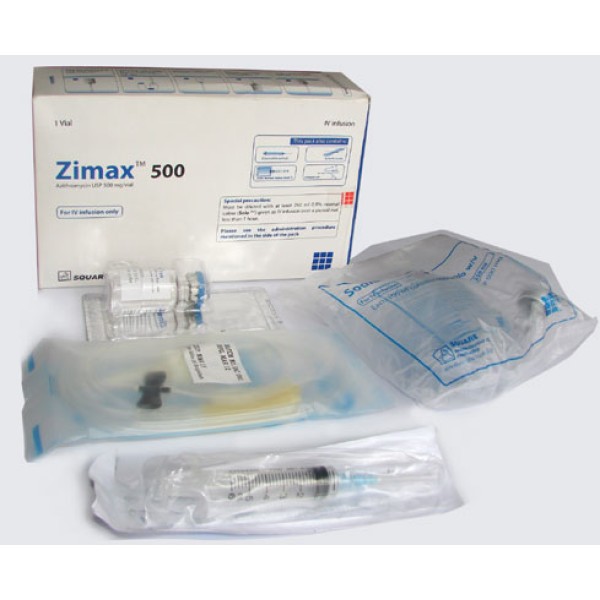 ZIMAX I.V 500mg Inj. in Bangladesh,ZIMAX I.V 500mg Inj. price , usage of ZIMAX I.V 500mg Inj.