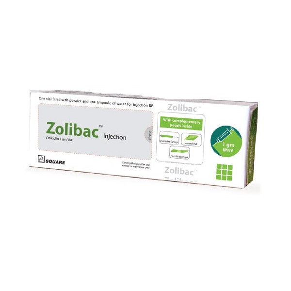 Zolibac 1 gm/vial IM/IV Injection