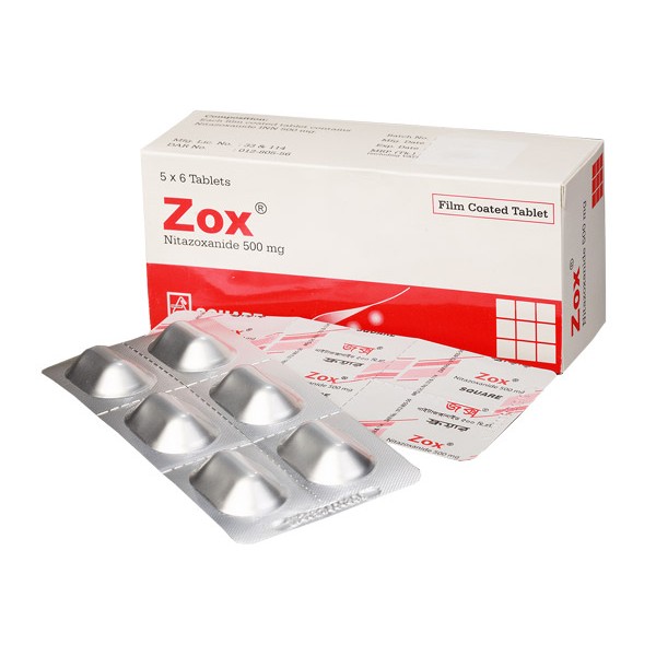 ZOX 500mg Tab. in Bangladesh,ZOX 500mg Tab. price , usage of ZOX 500mg Tab.