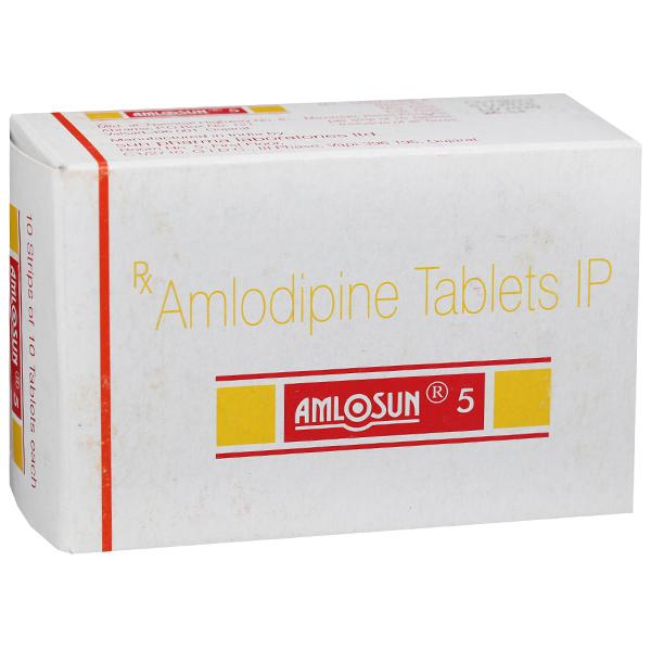 Amlosun 5 tablet, 7295, Amlodipine