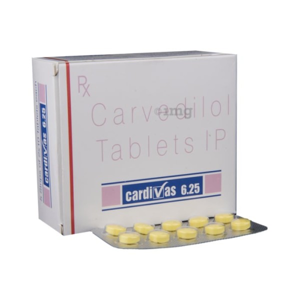 Cardivas 6.25 tab