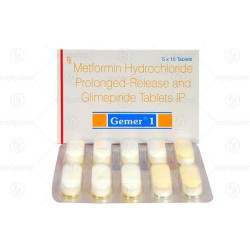 Gemer 1 mg+500 mg Gemer 1 mg+500 mg