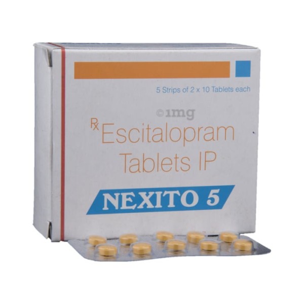 Nexito 5 mg Tablet