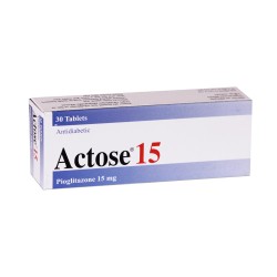 ACTOSE 15mg Tab. ACTOSE 15mg Tab.