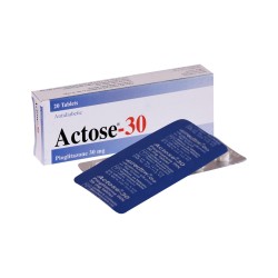 ACTOSE 30mg Tab. ACTOSE 30mg Tab.