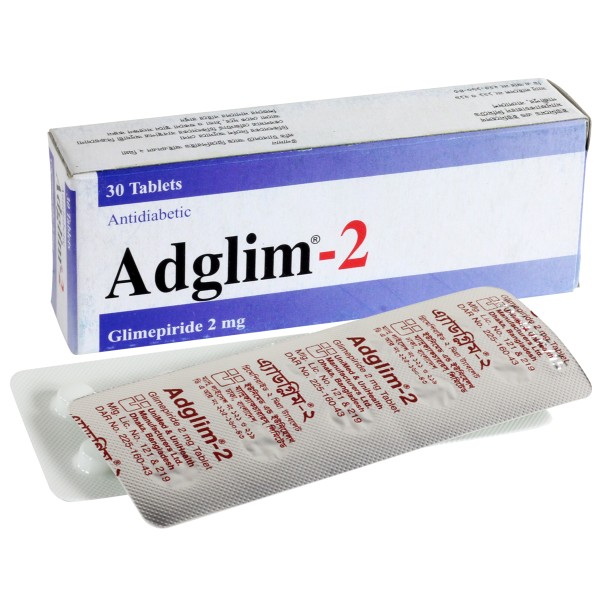 ADGLIM 2mg Tab. in Bangladesh,ADGLIM 2mg Tab. price , usage of ADGLIM 2mg Tab.