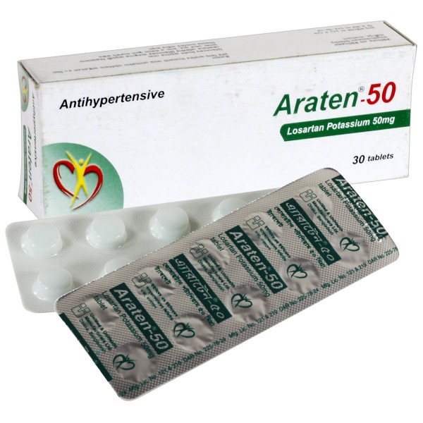 ARATEN-50 Tab. in Bangladesh,ARATEN-50 Tab. price , usage of ARATEN-50 Tab.