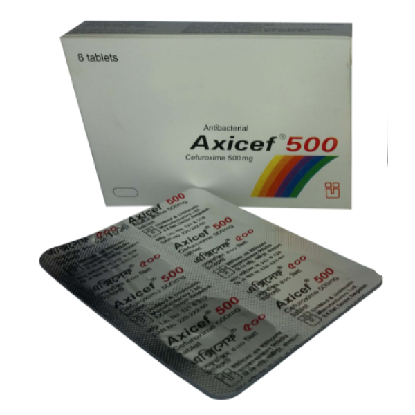 Axicef 500 in Bangladesh,Axicef 500 price , usage of Axicef 500