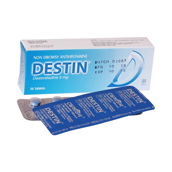 DESTIN 5mg Tab. in Bangladesh,DESTIN 5mg Tab. price , usage of DESTIN 5mg Tab.