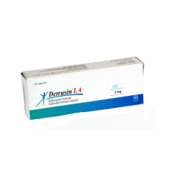 DETRUSIN LA 2mg Cap.