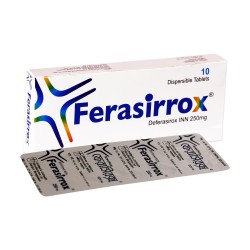 FERASIRROX Dis. 250mg Tab. FERASIRROX Dis. 250mg Tab.