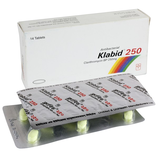 Klabid 250 tab in Bangladesh,Klabid 250 tab price , usage of Klabid 250 tab