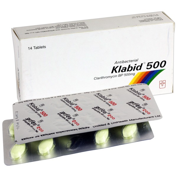 Klabid 500 mg tab in Bangladesh,Klabid 500 mg tab price , usage of Klabid 500 mg tab