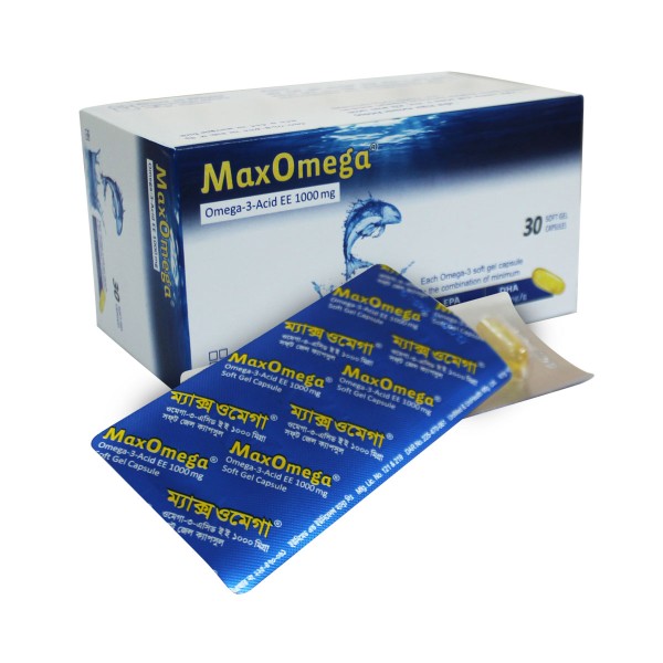 MaxOmega Capsule in Bangladesh,MaxOmega Capsule price , usage of MaxOmega Capsule