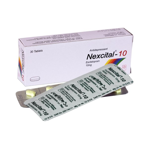 NEXCITAL 10mg Tab. in Bangladesh,NEXCITAL 10mg Tab. price , usage of NEXCITAL 10mg Tab.