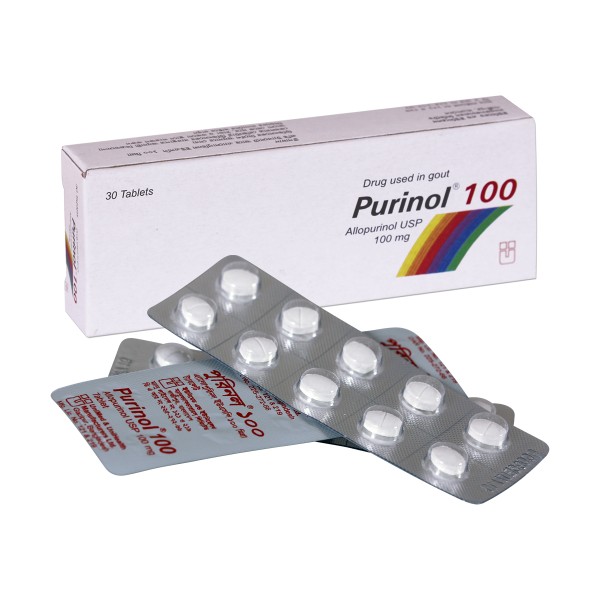 PURINOL 100mg Tab. in Bangladesh,PURINOL 100mg Tab. price , usage of PURINOL 100mg Tab.