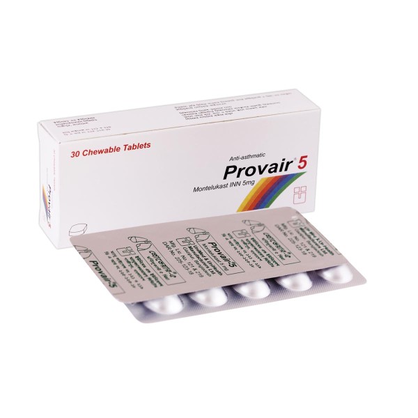Provair 5 mg Tab in Bangladesh,Provair 5 mg Tab price , usage of Provair 5 mg Tab