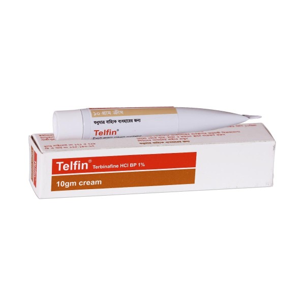 Telfin 30 gm Cream, Terbinafine Hydrochloride, Cream