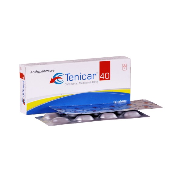 Tenicar-40 Tablets in Bangladesh,Tenicar-40 Tablets price , usage of Tenicar-40 Tablets